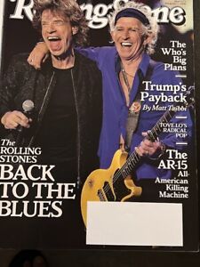 2016 Rolling Stone Magazine The Rolling Stones Mick Jagger Phil Collins Tove Lo