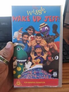 The Wiggles Wake Up Jeff! VHS Tape (1996) Rare ABC Video Original Cast 90s V12