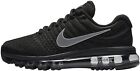 NIKE Womens Air Max 2017 Running Shoes Black/White/Anthracite 849560-001 Size 8