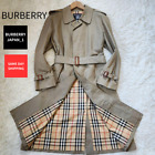 Burberry Trench Coat Nova Check Khaki Beige size L japan japanese JP #6