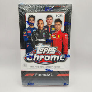 2020 Topps Formula 1 Chrome Racing Hobby Box