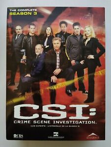 CSI: Crime Scene Investigation The Complete Season 3 (DVD,2007)