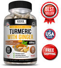 Turmeric Curcumin with Ginger + Black Pepper, Joint Pain Maxx Strength Capsules