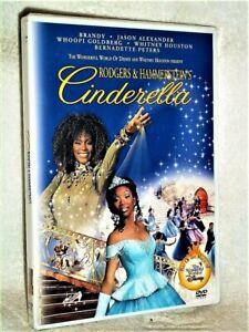 Rodgers & Hammersteins Cinderella (DVD, 2018) NEW Whitney Houston Brandy DISNEY
