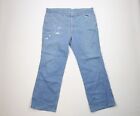 Vintage 70s Streetwear Mens 40x30 Distressed Wide Leg Bell Bottoms Jeans USA