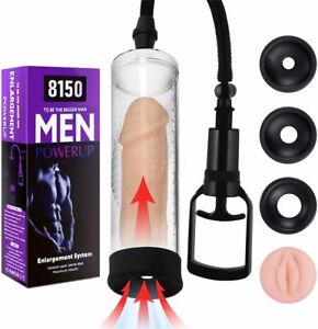 Vacuum Penis Pump for Male Man ED Erectile Enlargement Penis Enlarger BG Gift