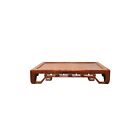 Natural Brown Wood Ru Yi Pattern Rectangular Table Top Stand Riser Easel ws3807