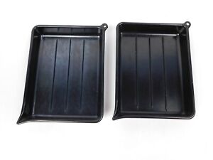 Lot of 2 Vintage 5x7 Film Developing Print Trays for Darkroom