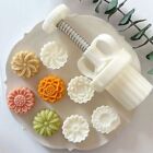 Hand Press DIY Mooncake Mold Mid-autumn Festival Baking Accessories Pastry Tool