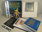 Quest for Camelot GBC Game Boy Color Complete CIB Very Good Condition FOIL COVER