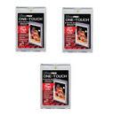 (Pack of 3) Ultra Pro 75pt Thick UV Magnetic One Touch Trading Card Holders