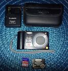 Panasonic Lumix DMC-ZS1 Digital 10MP Camera w/ Battery, Charger, Case, SD Card