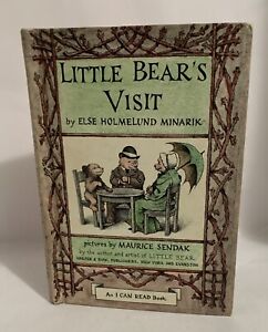 New ListingVintage Little Bears Visit 1961  Else Holmelund Minarik Maurice Sendak HC Book