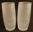 NEW Lot of 2  BELVEDERE  Vodka Frosted Highball Glasses  Great for Parties!
