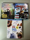New ListingBlu Ray Lot Of 3 Family Movies
