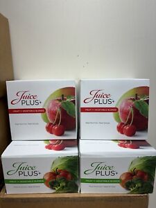 Lot of Four (4) boxes of Juice Plus+ Fruit and Vegetable Blend Chewable