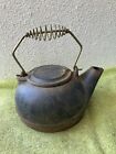 Vintage Cast Iron Kettle Tea Pot With Lid
