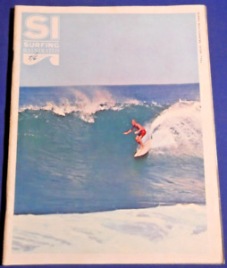 SURFING ILLUSTRATED MAGAZINE-FALL 1963-RON STONER-PIPELINE CENTERFOLD-HUNTINGTON