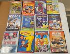 Lot Of 12 Kids DVDs Curious George Barney Ice Age Veggie Tales