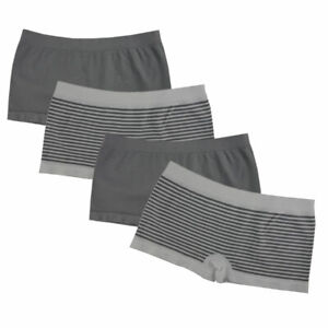 FEM Girl Seamless Panties For Girls Boy Shorts - 4 Pack