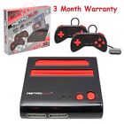 Retro Duo Console SNES & NES Dual 2in1 System -Red/Black -2 Controllers 