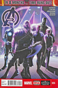 Avengers #35 Marvel Falcon Sam Wilson Thor Hulk Captain Marvel Iron Man VF+
