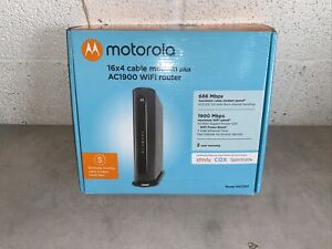 Motorola MG7550 16X4 Cable Modem & AC1900 WiFi Router Combo | Unit Only