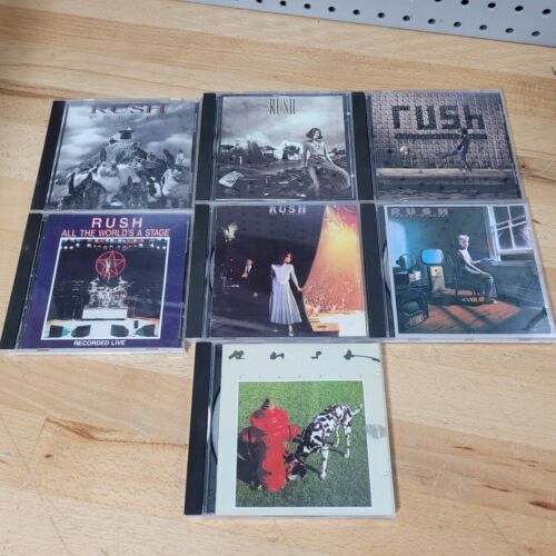 RUSH ( 7 CD LOT ) - Rush Music Band 7 Total Cds