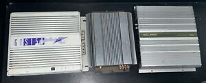 (3) Lot Of Used Car Audio Amplifiers