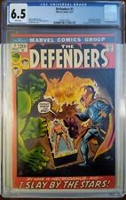 The Defenders #1 (1972, 1st Appearance of Necrodamus) ✨WHITE Pages CGC 6.5✨