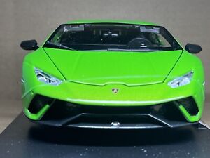 1/18 Maisto Lamborghini Huracan Performante Diecast Model Car Green 31391GRN New