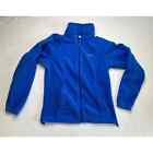 Women’s Columbia Sportswear Blue Fleece Full Zip Fall Winter Jacket - Medium