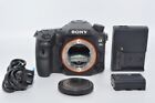 SONY ILCA-99M2 a99II Digital Site SLR Camera Body Set Excellent Shot Count 858
