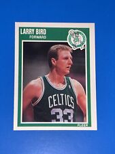 1989-90 Fleer Larry Bird Basketball Card #8 Boston Celtics Set Break