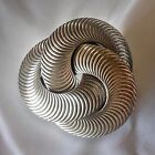 Mesmerizing MCM Beau Sterling Silver Spiral Brooch - Space Age Chic Vintage