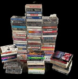 Lot of 88 1980's & 90’s Cassette Tapes
