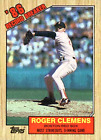 1987 Topps #1 Roger Clemens Boston Red Sox