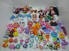 Huge 65+ Lot GIRLS Junk Drawer toys figures Disney Shopkins Smurfs Unicorns Doll