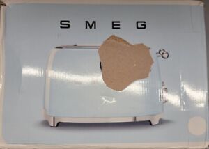 Smeg 50's Retro Style Aesthetic 4x4 Slice White Toaster TSF03WHUS OB NEW TESTED