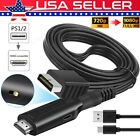 For Sony PS1 PS2 to HDMI Adapter Cable Game Console Audio Video Converter Cable