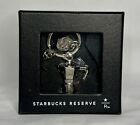 Starbucks Reserve Malaysia Silver Keychain & Charms Bialetti Coffee Pot