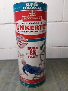 TinkerToy Colossal Hasbro Builder Set Classic Construction CONTAINER ONLY