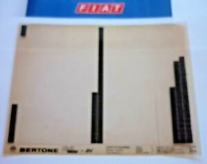 BERTONE X1/9 Five Speed - 2nd edition 1983 Fiat original spare part catalog ETK