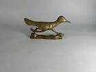VTG Solid Brass Roadrunner Bird Figurine
