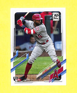 2021 Topps #43 Jo Adell Rookie RC Card Angels - QUANTITY AVAILABLE
