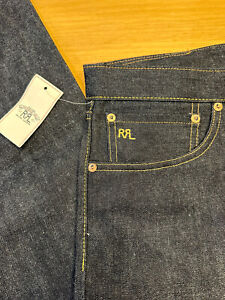 DOUBLE RL - IRON CORE SELVEDGE JEANS - MADE IN USA - 36X32