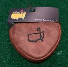 Masters RARE Golf Leather Mallet Putter Cover Augusta National Links & Kings New
