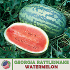 10 Georgia Rattlesnake Watermelon Seeds, Heirloom, Non-GMO, Genuine USA