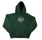 VTG Y2K 2001 Top Heavy Hoodie Sweatshirt 90s Dragon Tribal Graphic JNCO Style L