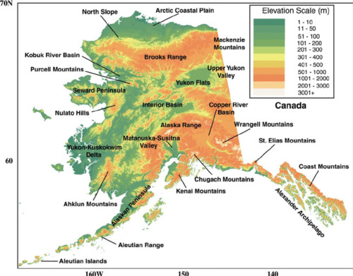 TOPO GPS Map for Garmin Alaska AK